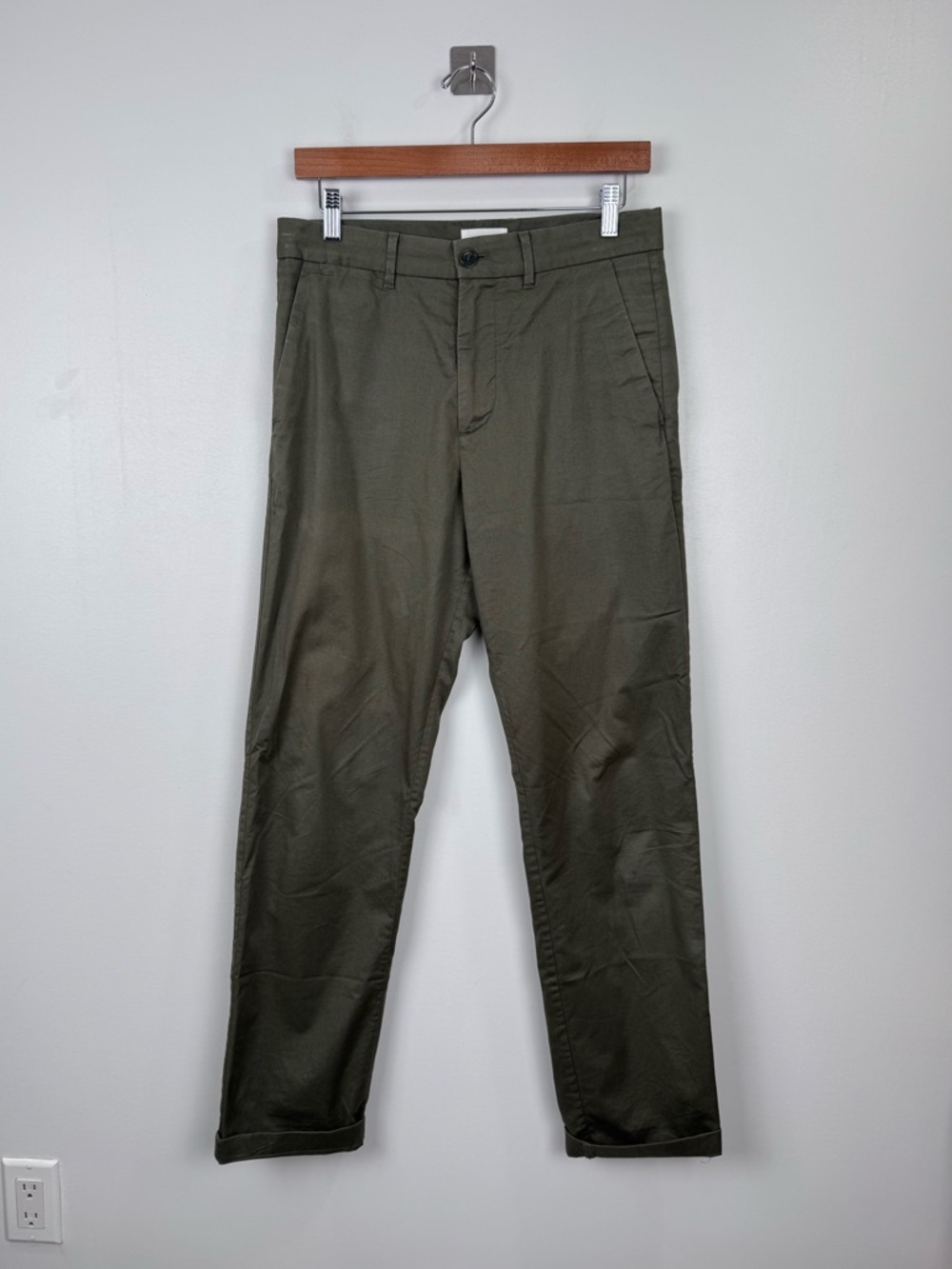 Wood Wood Men Marcus Light Twill Trouser Size 29